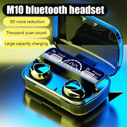 M10 TWS Bluetooth 5.3 Earbuds | Original M10 | LED Display