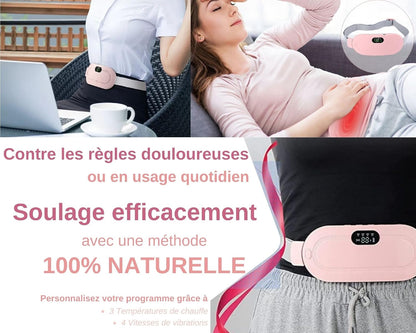 Electric Period Cramp Massager – Gentle Heating Pad for Quick Relief