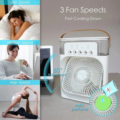 Portable Mini Fan – Powerful Cooling Anywhere | USB Handheld Fan
